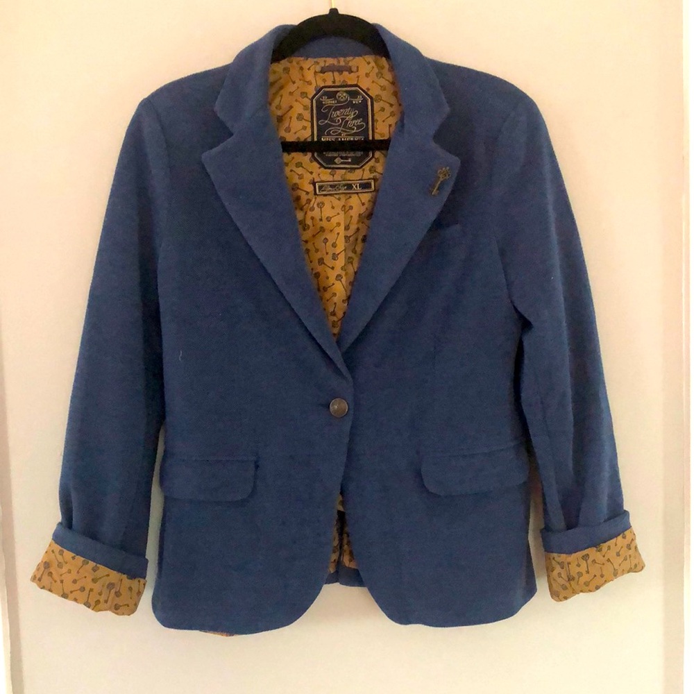 Twenty Three by Miss America Blue Blazer